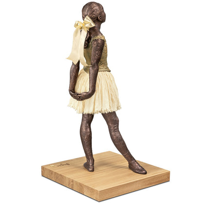 Rückansicht der Bronzeskulptur "Vierzehnjährige Tänzerin"
