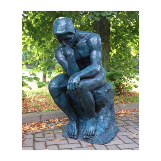 Bronze sculpture "The Thinker" by Auguste Rodin