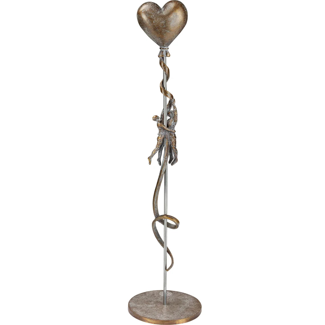 Bronzeskulptur "Abheben"