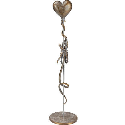 Bronzeskulptur "Abheben"