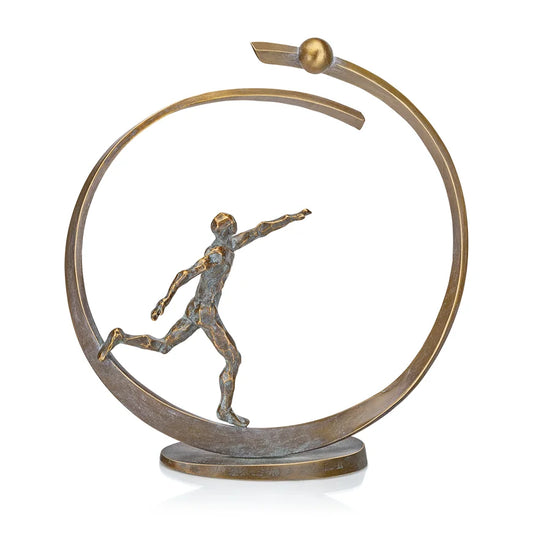 Bronzeskulptur "Vorwärts"