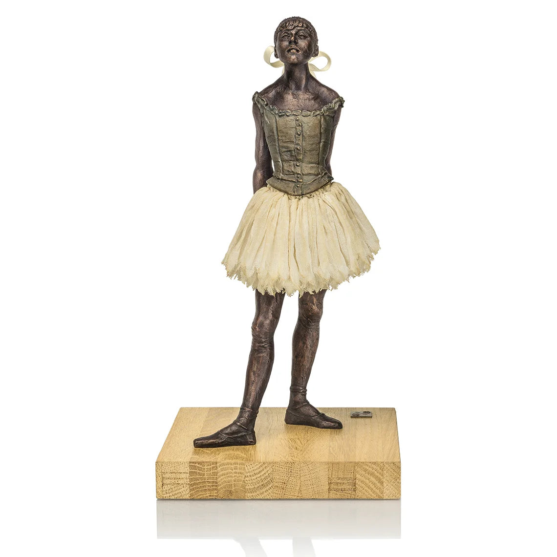 Bronzeskulptur "Vierzehnjährige Tänzerin" von Waldemar Schröder (Miniatur)