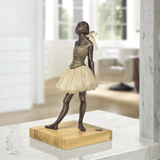 Bronzeskulptur "Vierzehnjährige Tänzerin" von Waldemar Schröder (Miniatur)