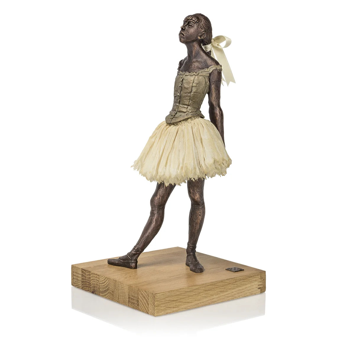 Bronzeskulptur "Vierzehnjährige Tänzerin" von Waldemar Schröder (Miniatur)