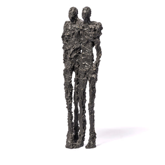 Bronze sculpture "To Embrace" by Ann Vrielinck 