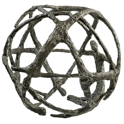 Bronzeskulptur "To Tweet" von Ann Vrielinck