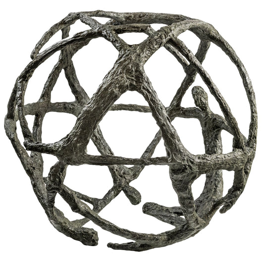Bronzeskulptur "To Tweet" von Ann Vrielinck