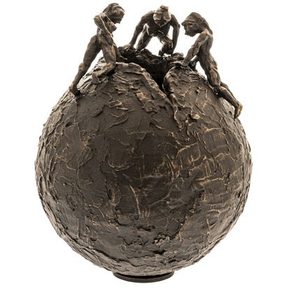 Bronzefigur Universe