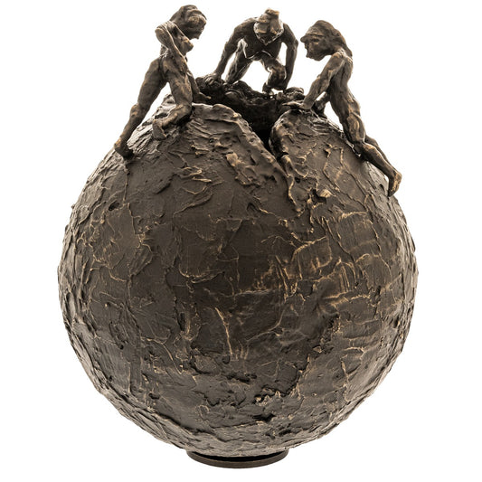 Bronzefigur Universe