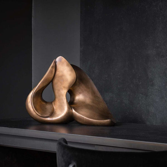 Bronzeskulptur "Noi due al quadrato" von Armando Di Nunzio