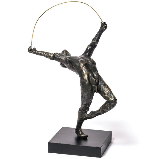 Skulptur Ribbon Dance