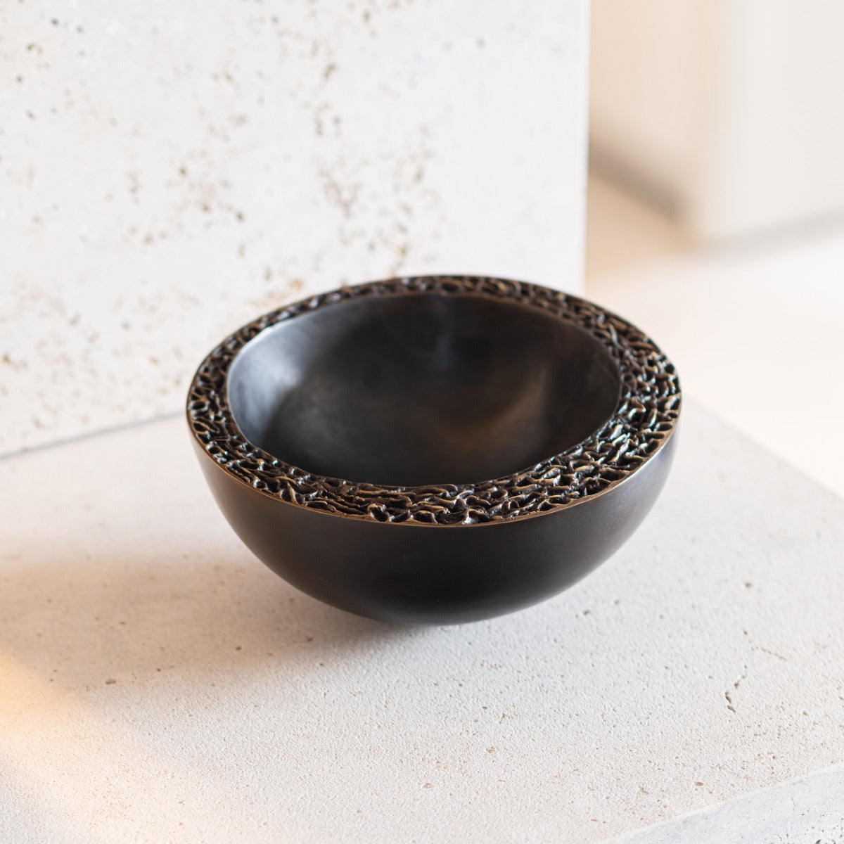 Bronze bowls "Bronze Bowl" by Guy Buseyne 