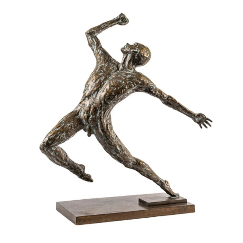 Bronzeskulptur "Escape" von Jacques Vanroose