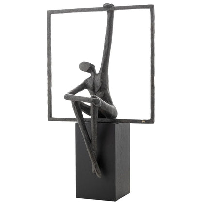 Bronze sculpture "Artus" by Guy Buseyne