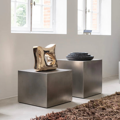 Bronzeskulptur "Azzurro Saetta" von Simona Sbordone