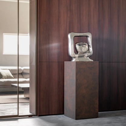 Bronzeskulptur "Azzurro Scopolo" von Simona Sbordone