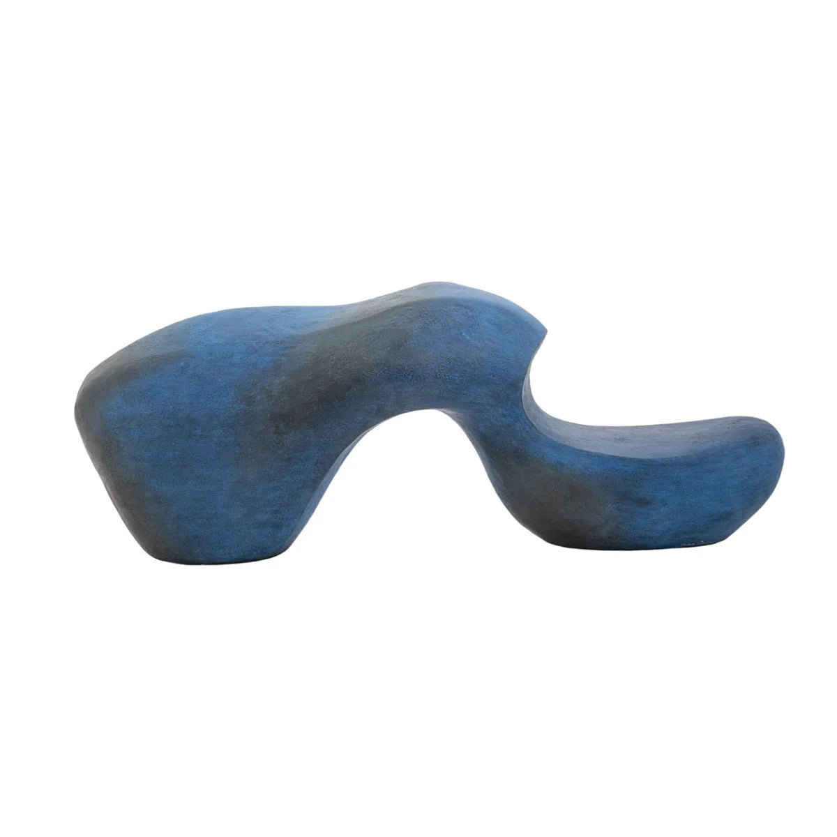 Bronzeskulptur "Azzurro Sirene" von Simona Sbordone