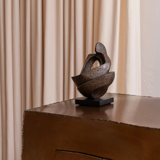 Bronzeskulptur "Balance" von Sofia Speybrouck