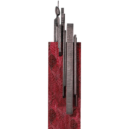 Bronzeskulptur "Mutatio" von Guy Buseyne & Stéphanie Coutas