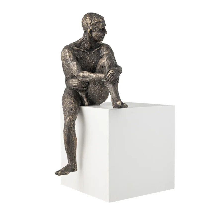 Bronzeskulptur "Perspective" von Jacques Vanroose