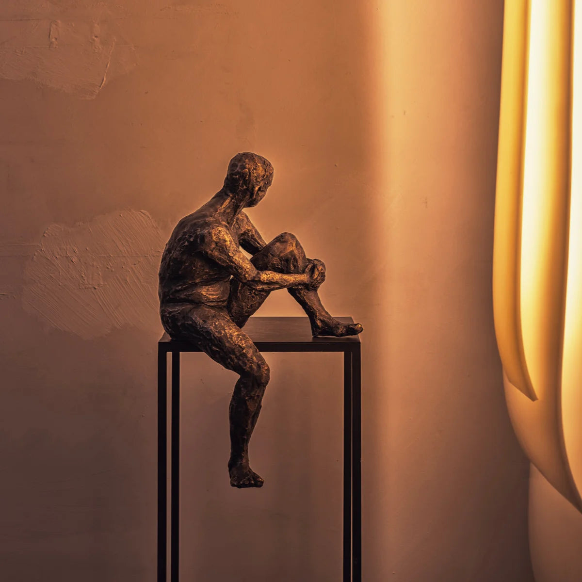 Bronzeskulptur "Perspective" von Jacques Vanroose