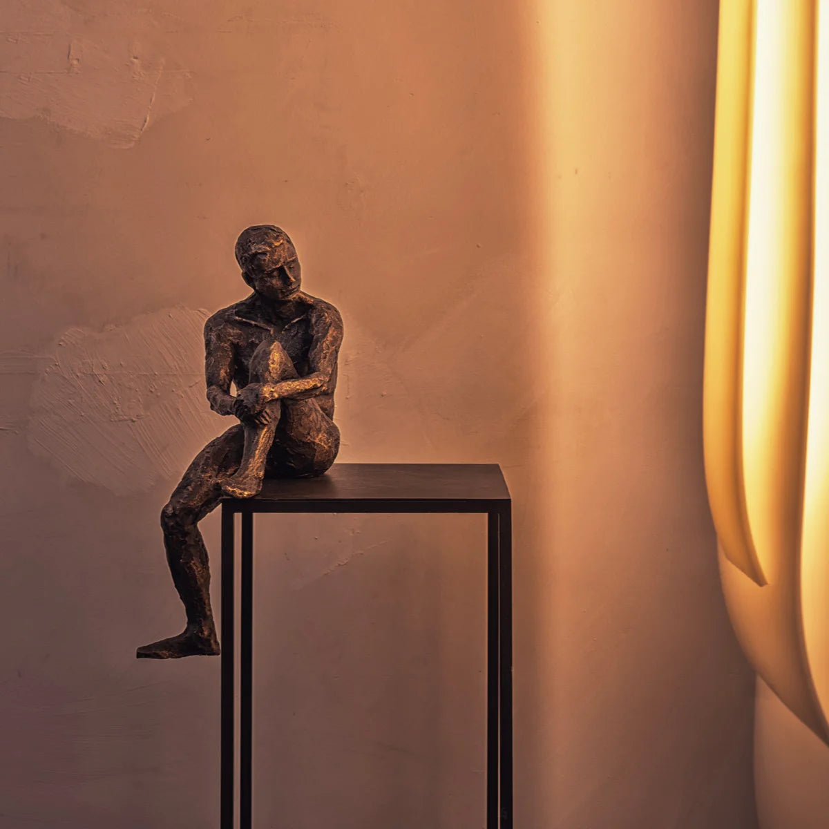 Bronzeskulptur "Perspective" von Jacques Vanroose