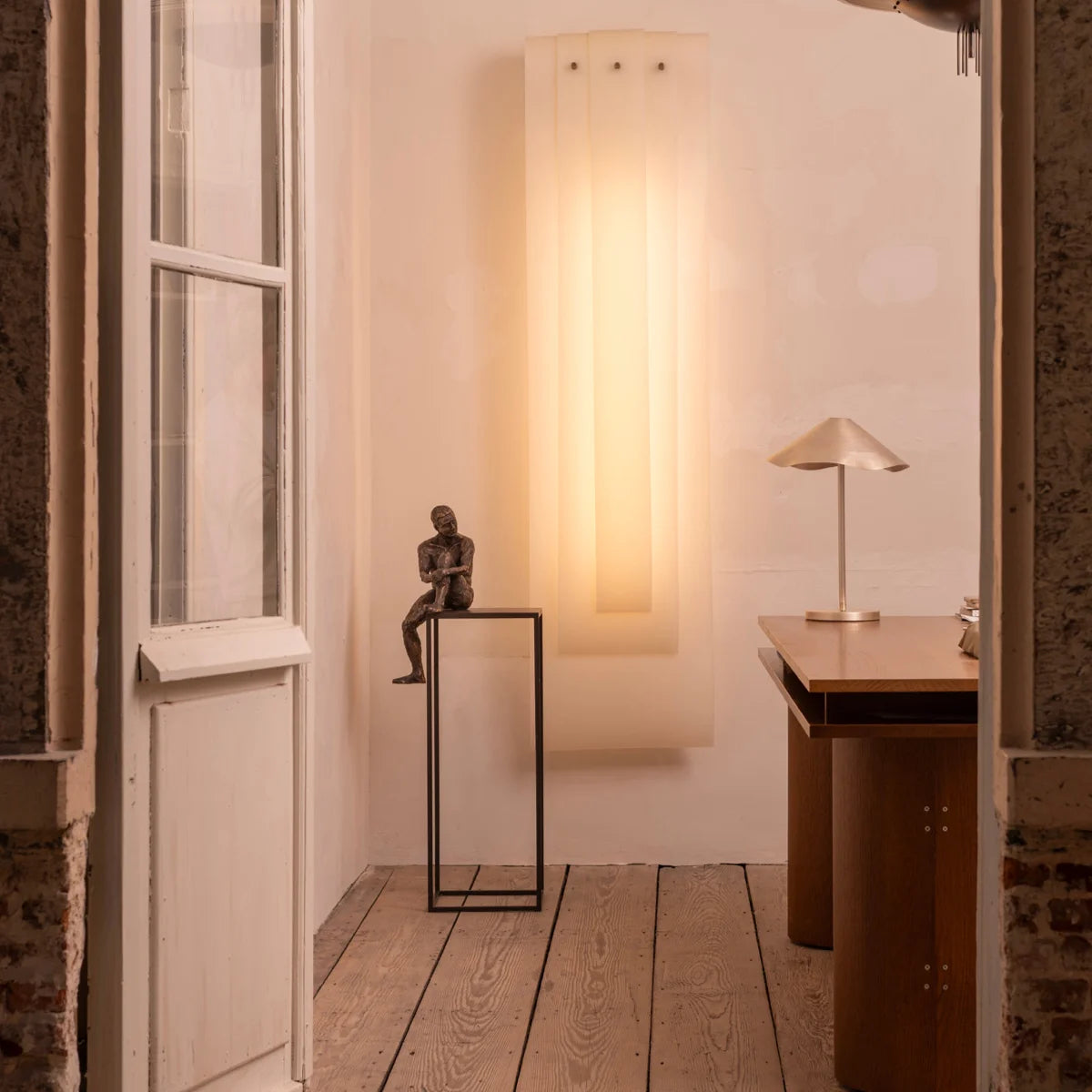 Bronzeskulptur "Perspective" von Jacques Vanroose