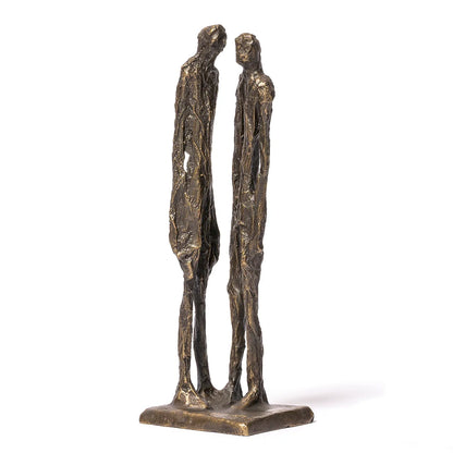 Bronze sculpture "To Reason" by Ann Vrielinck 