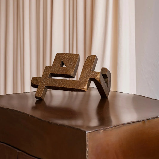 Bronzeskulptur "Silent Language - Dream" von Charbel Abou Zeidan