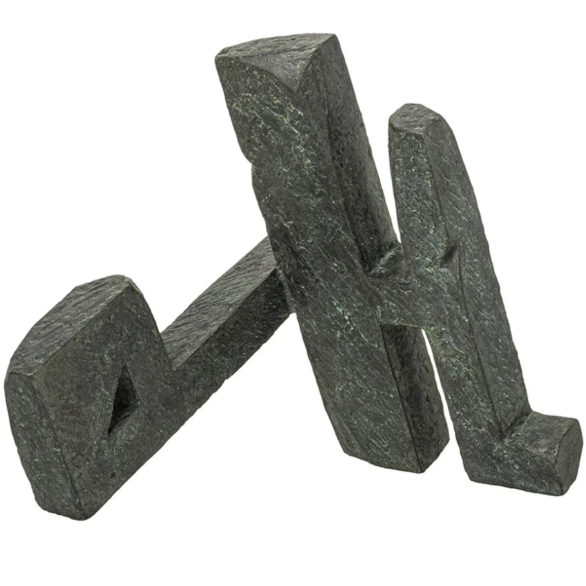 Bronzeskulptur "Silent Language - Hope" von Charbel Abou Zeidan