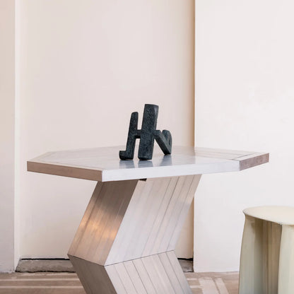 Bronzeskulptur "Silent Language - Hope" von Charbel Abou Zeidan