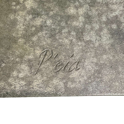 Bronzeskulptur "Wavering" von Patricia Peeters