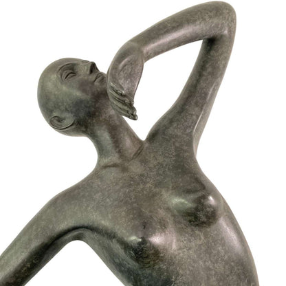 Bronzeskulptur "Wavering" von Patricia Peeters