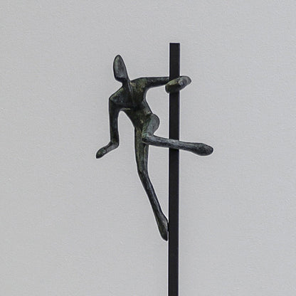 Bronzefigur für den Tisch von Guy Buseyne