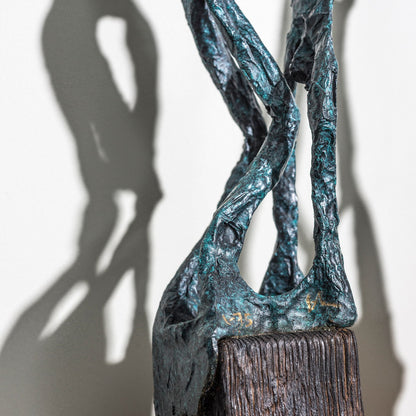 Bronze sculpture "Lucifer" by Ann Vrielinck 