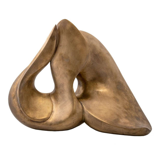 Bronzeskulptur "Noi due al quadrato" von Armando Di Nunzio