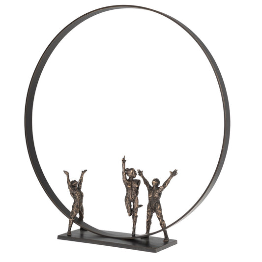 Bronze sculpture "A Time To Dance" by Jacques Vanroose