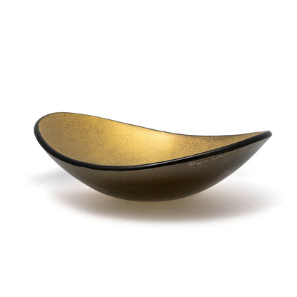 glass bowl "Bowl Oval" by Regina Medeiros 