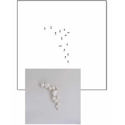 Wall decoration "Happy Faces - 28 pcs" by Selma Calheira 