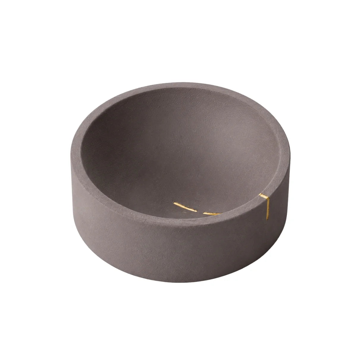 Keramikfigur "Culpa Linea" von Guy Buseyne - mit Blattgold