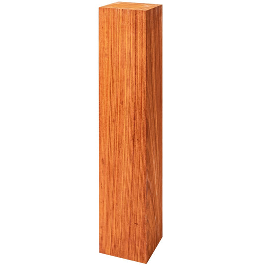 Säule "Padoukholz" 100cm