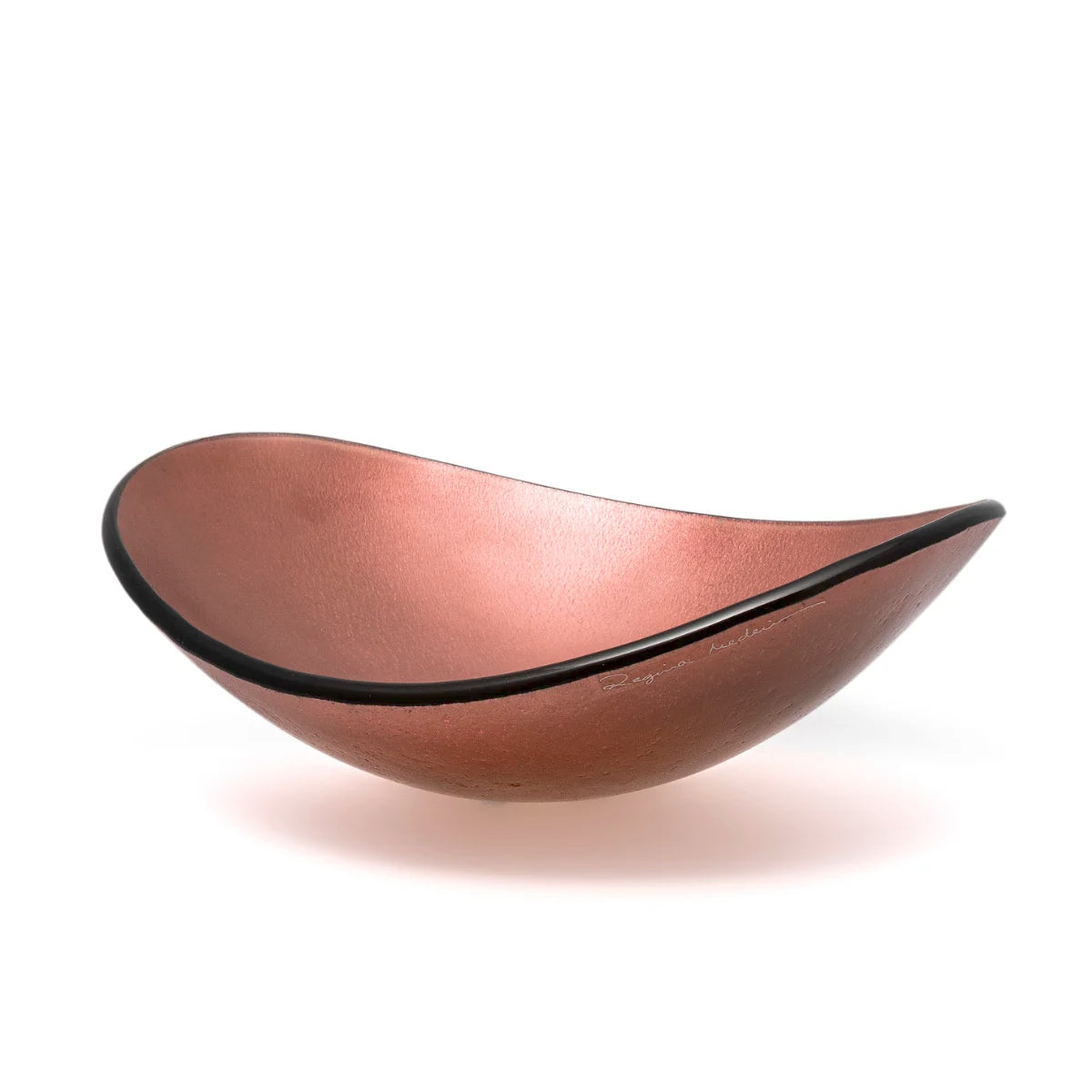 glass bowl "Bowl Oval" by Regina Medeiros 