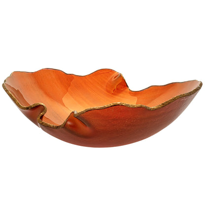 Glass bowl "Mapa" by Regina Medeiros