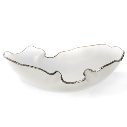 Glass bowl "Mapa" by Regina Medeiros