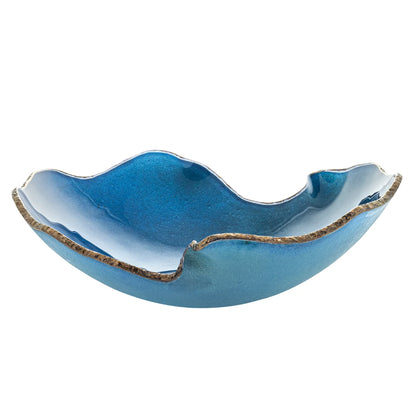 Glass bowl "Mapa" by Regina Medeiros