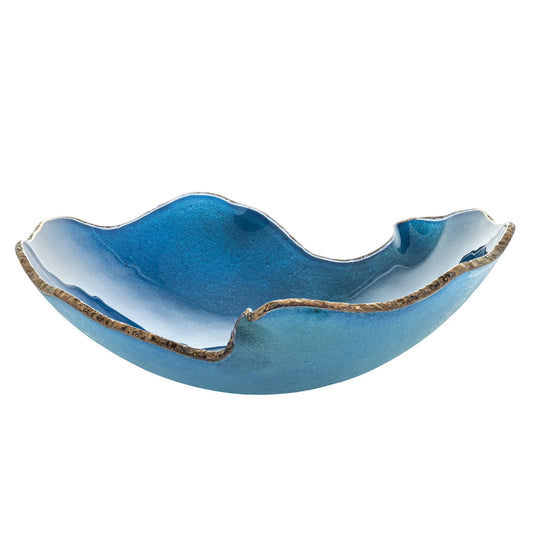 Glass bowl "Mapa" by Regina Medeiros