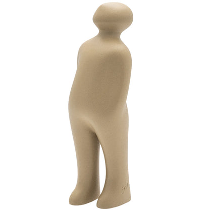 Sculpture "The Visitor" by Guido Deleu 