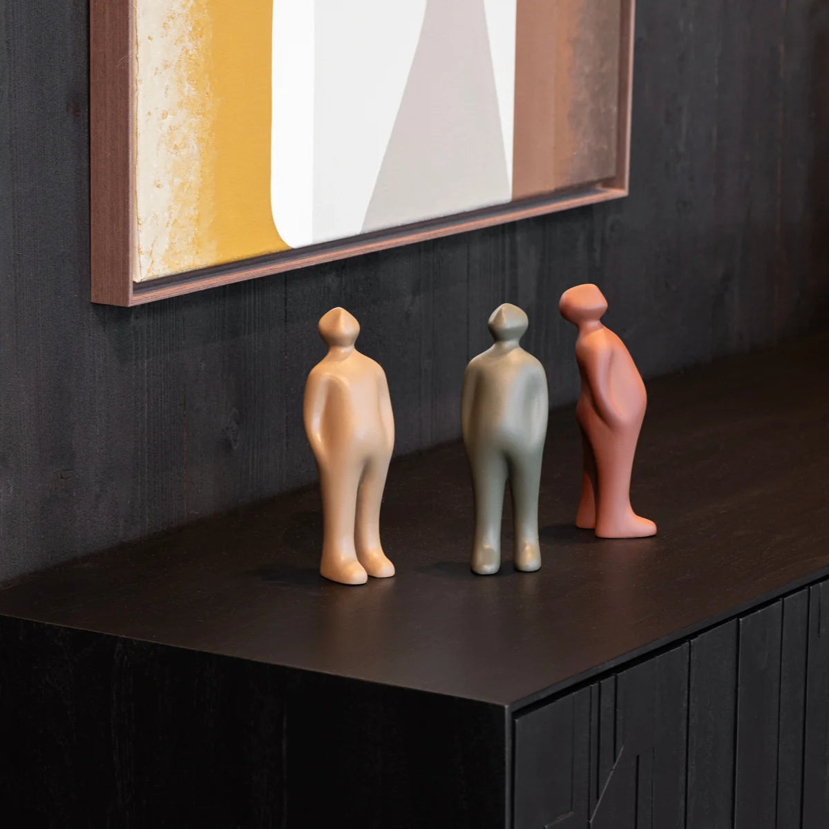 Skulptur "The Visitor Mini Geschenkbox" von Guido Deleu