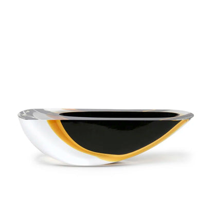 Glass vase "Vase Canoe 160" by Seguso