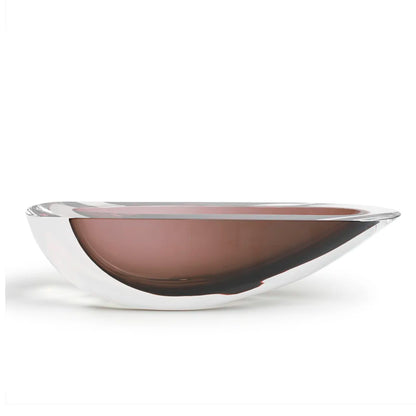 Glass vase "Vase Canoe 160" by Seguso